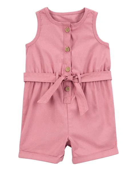 Carter's Baby Girl Pink Romper