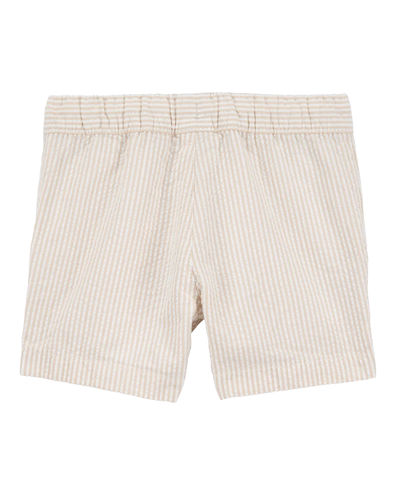 Carter's Toddler Pull-On Drawstring Shorts - Khaki