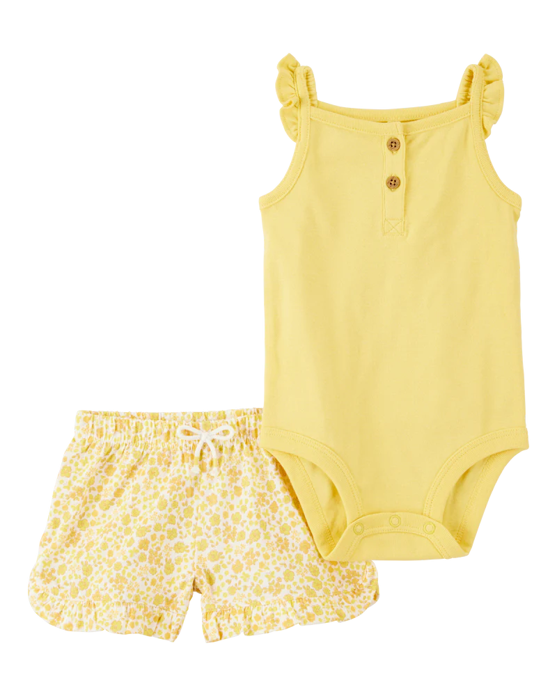 Carter's Baby 2-Piece Tank Bodysuit & Short Set