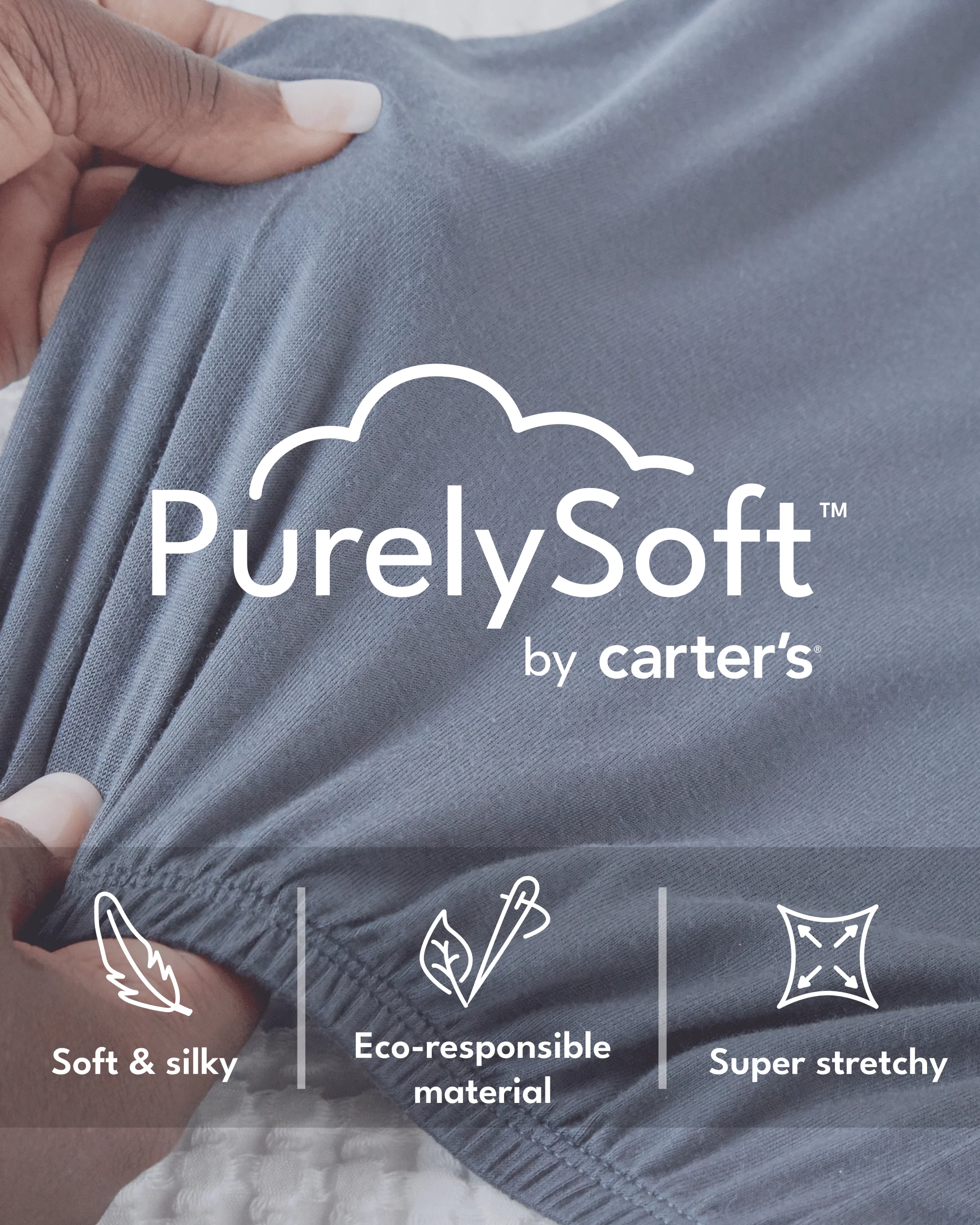 Baby PurelySoft 2-Pack Long-Sleeve Bodysuits