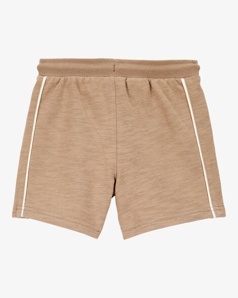 Baby Legend Pull-On Cotton Shorts - Brown