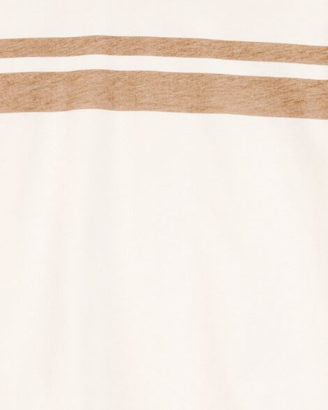 Toddler Striped Short-Sleeve Tee - Cream