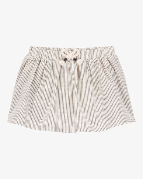 Baby Striped Pull-On Skort