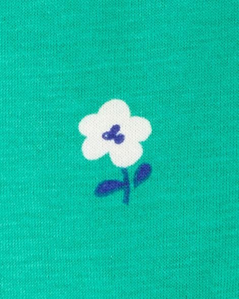 Baby Girl Ice Cream Short-Sleeve Cotton Romper - Pink