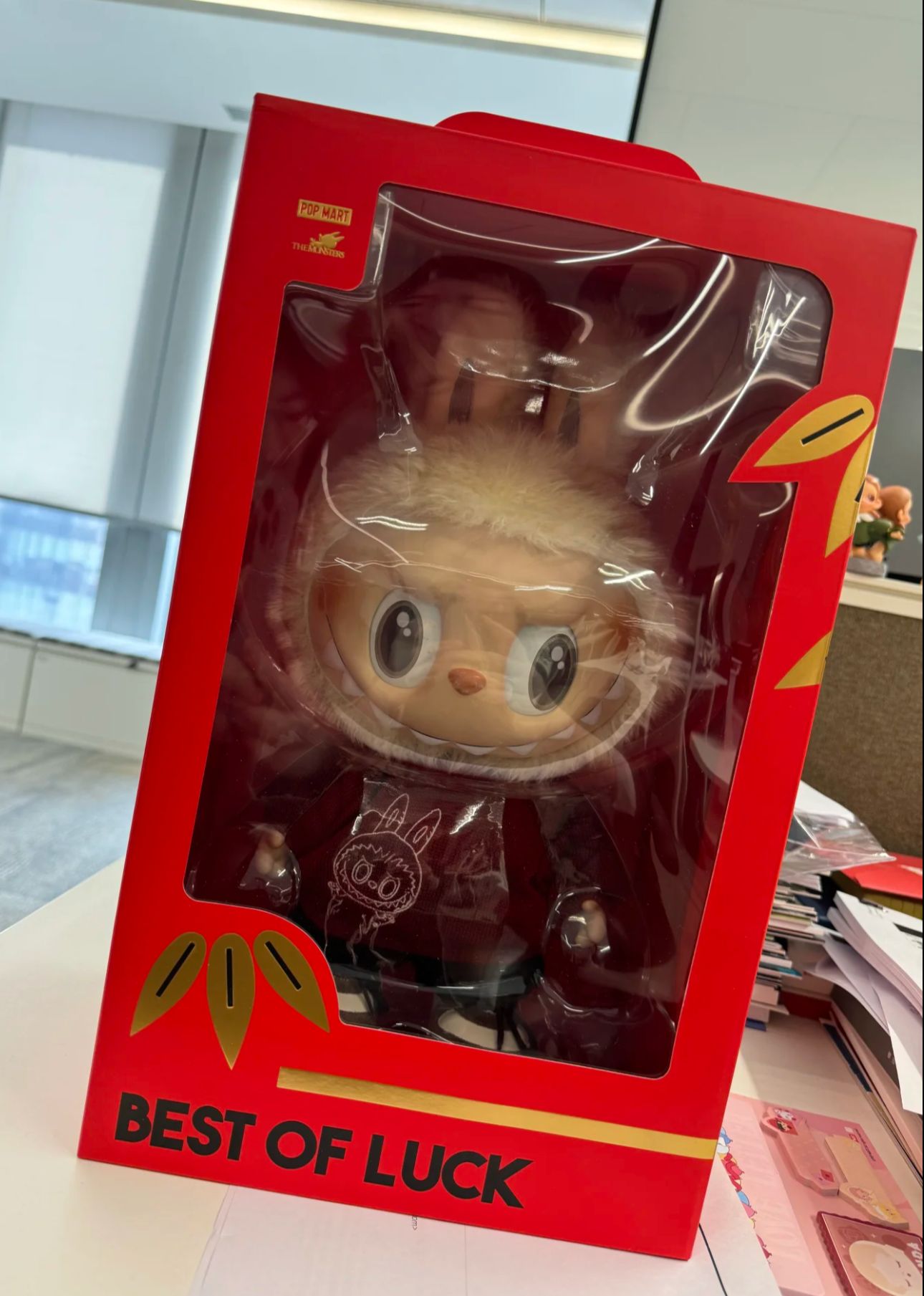 THE MONSTERS - BEST OF LUCK Vinyl Plush Doll