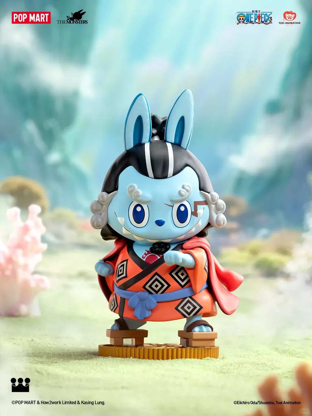 POP MART LABUBU THE MONSTERS×One Piece Series Confirmed Blind Box Figure Art Toy