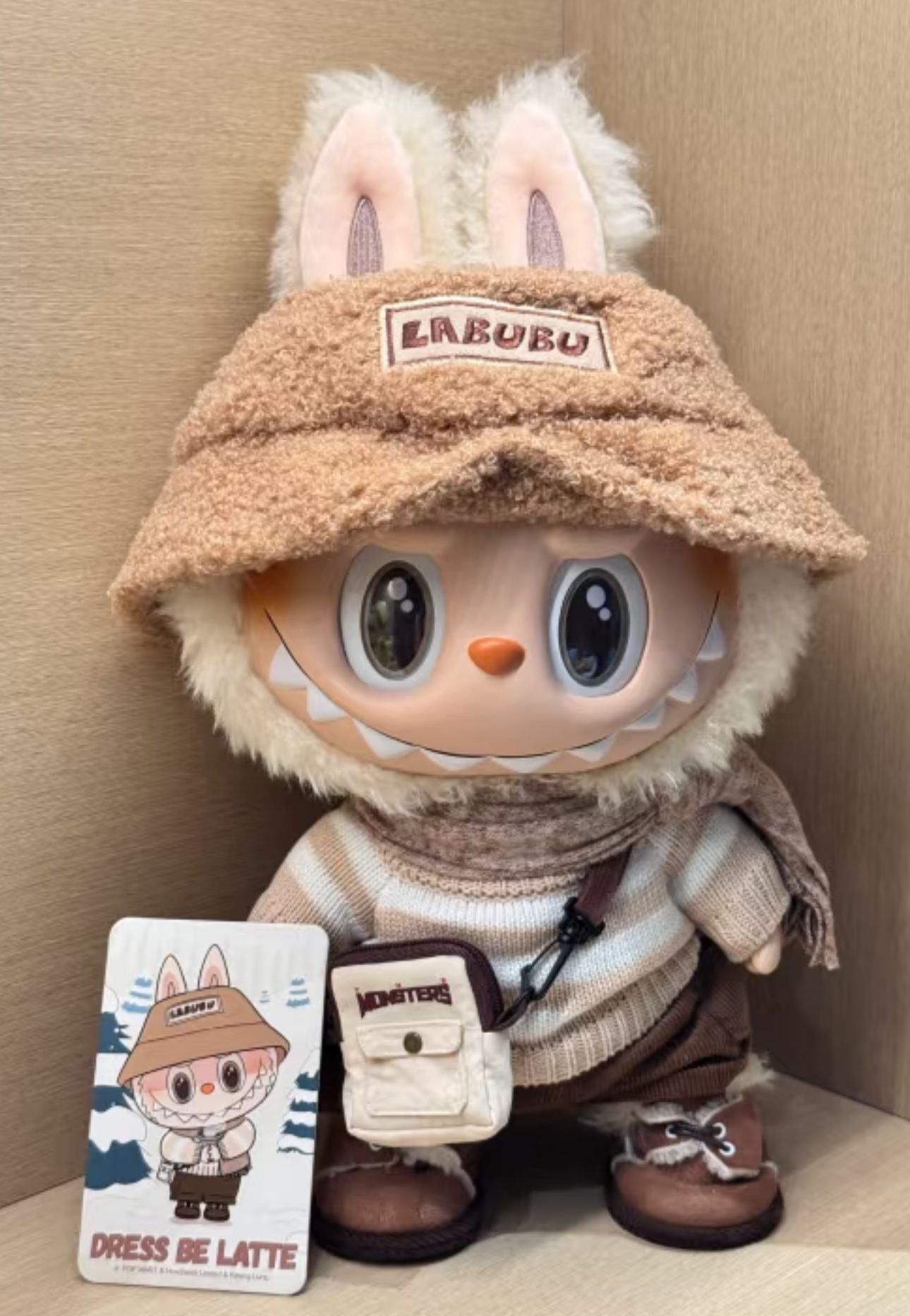 THE MONSTERS - DRESS BE LATTE Vinyl Plush Doll