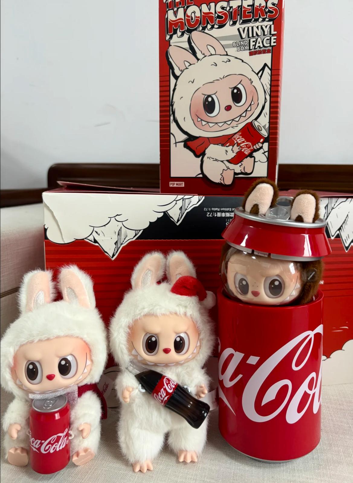 THE MONSTERS COCA-COLA SERIES-Vinyl Face Blind Box