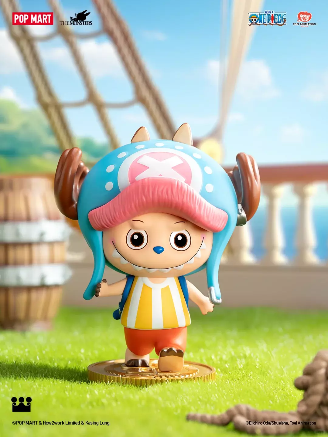 POP MART LABUBU THE MONSTERS×One Piece Series Confirmed Blind Box Figure Art Toy