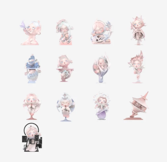 Pop Mart Skullpanda The Paradox Series Figures Sealed Case