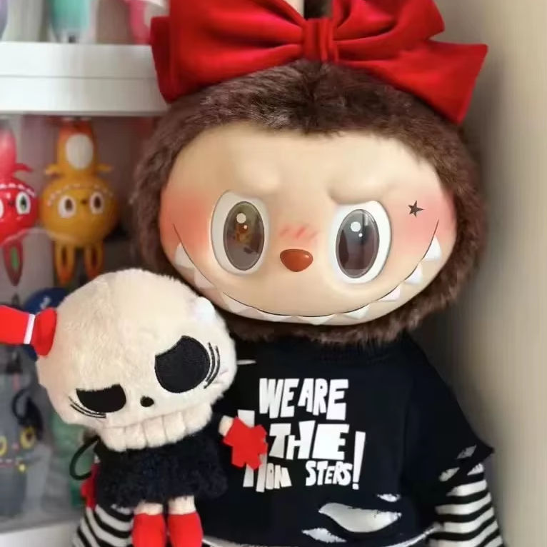 Pop Mart Vinyl Plush Doll - The Monster Labubu Valentine's Day