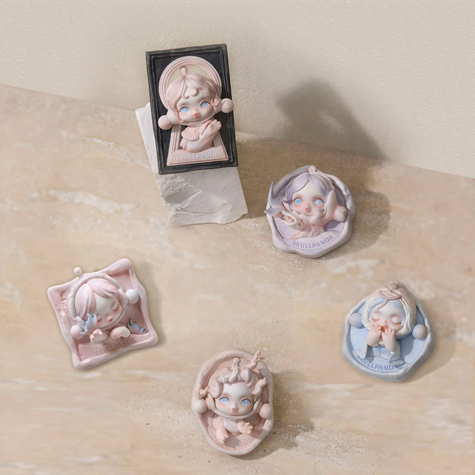 Pop Mart SKULLPANDA The Paradox Series Fridge Magnet Sealed Case (4 Blind Box)