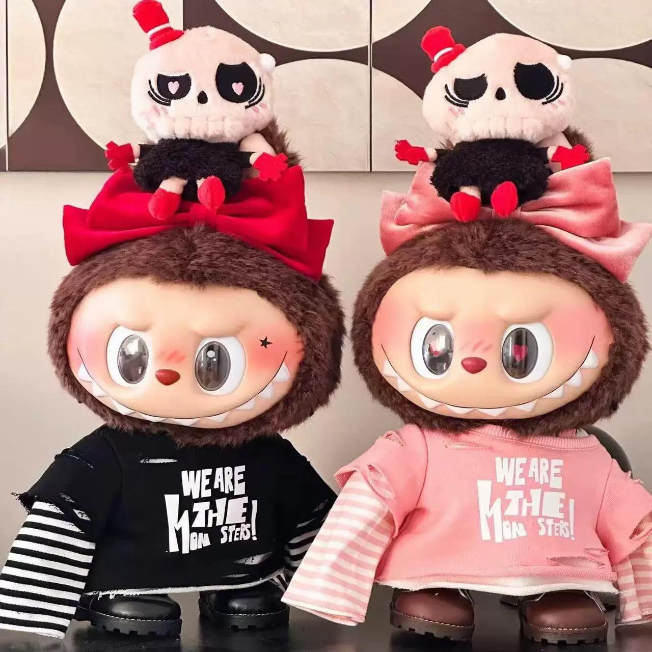Pop Mart Vinyl Plush Doll - The Monster Labubu Valentine's Day