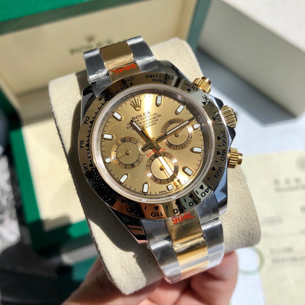 Rolex Daytona Series [Diameter] 40mm [Movement] Equipped with imported fully automatic mechanical movement [Bezel] Imported fine polished bezel/ceramic bezel [Mirror] Scratch-resistant sapphire glass mirror [Material] Imported 316L stainless steel