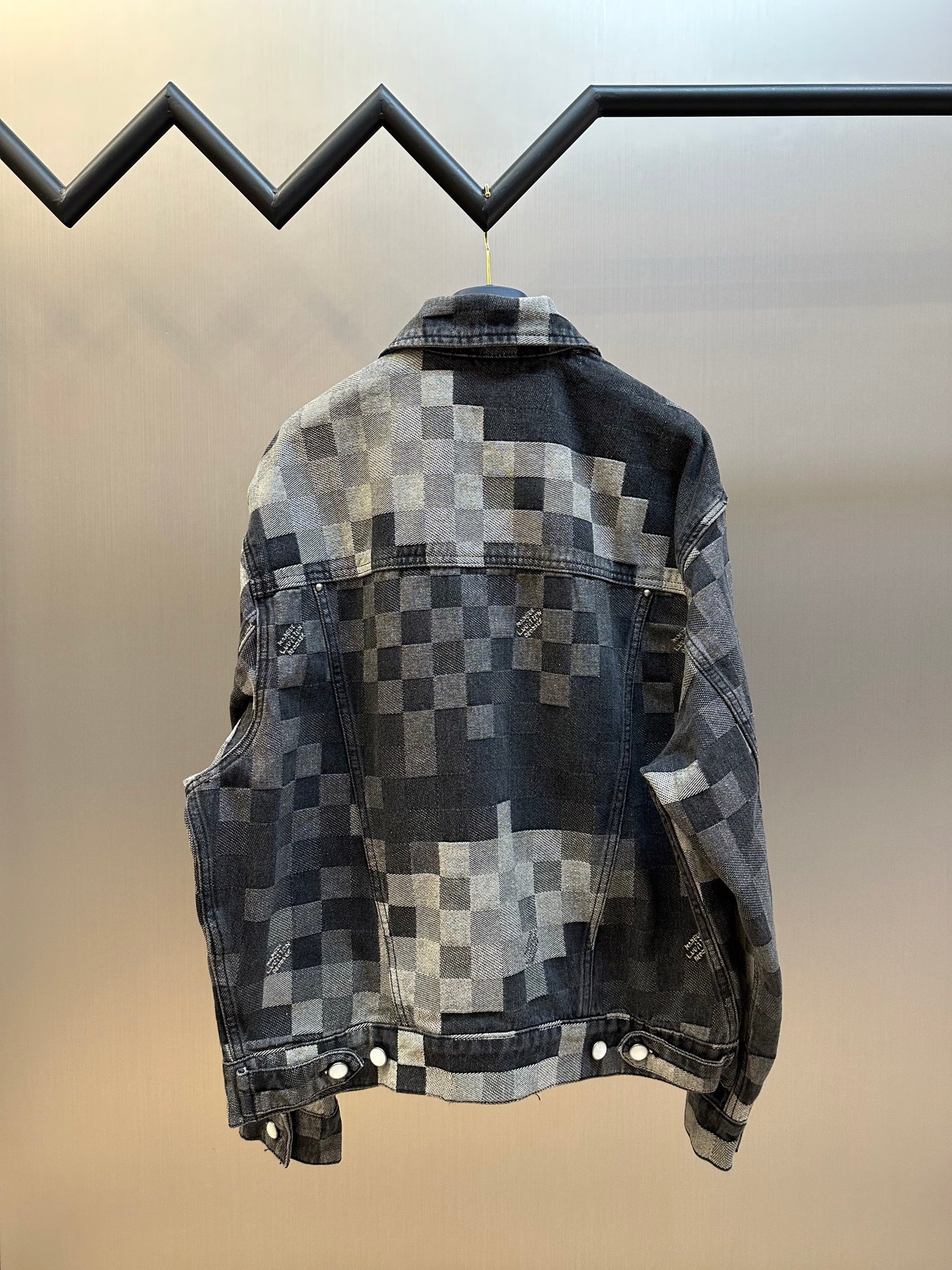 Lv Mosaic Denim The mosaic design is the first blockbuster product since Pharrell Williams took on the role of creative director.
