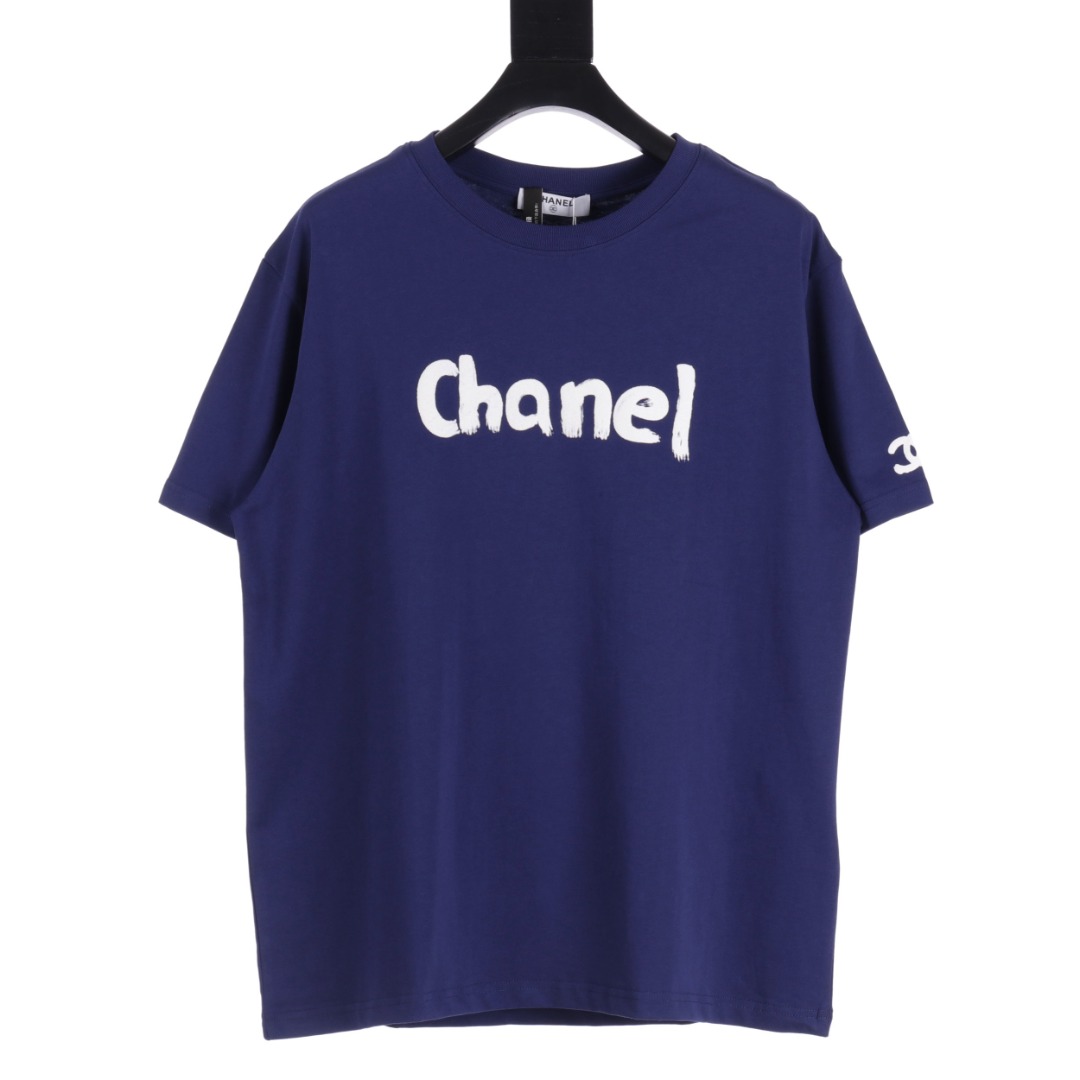 AQ-235 Chanel Letter Print Short-Sleeve T-Shirt