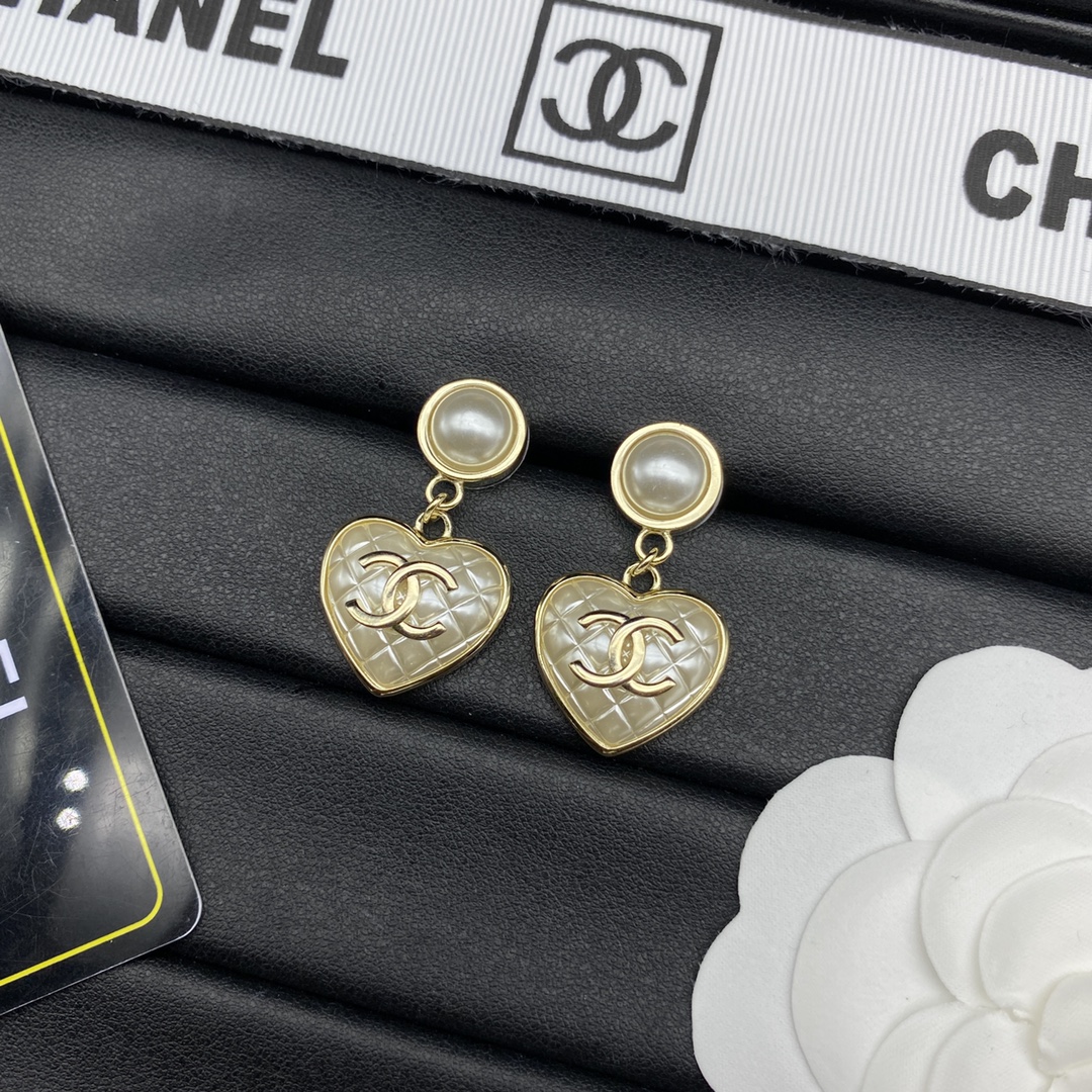 Chanel stud earrings