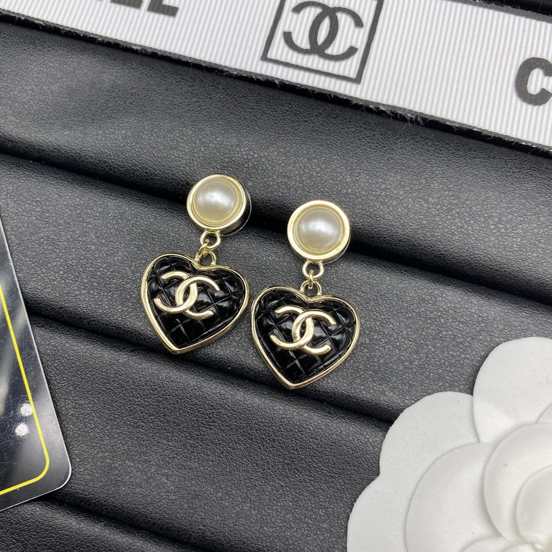 Chanel stud earrings