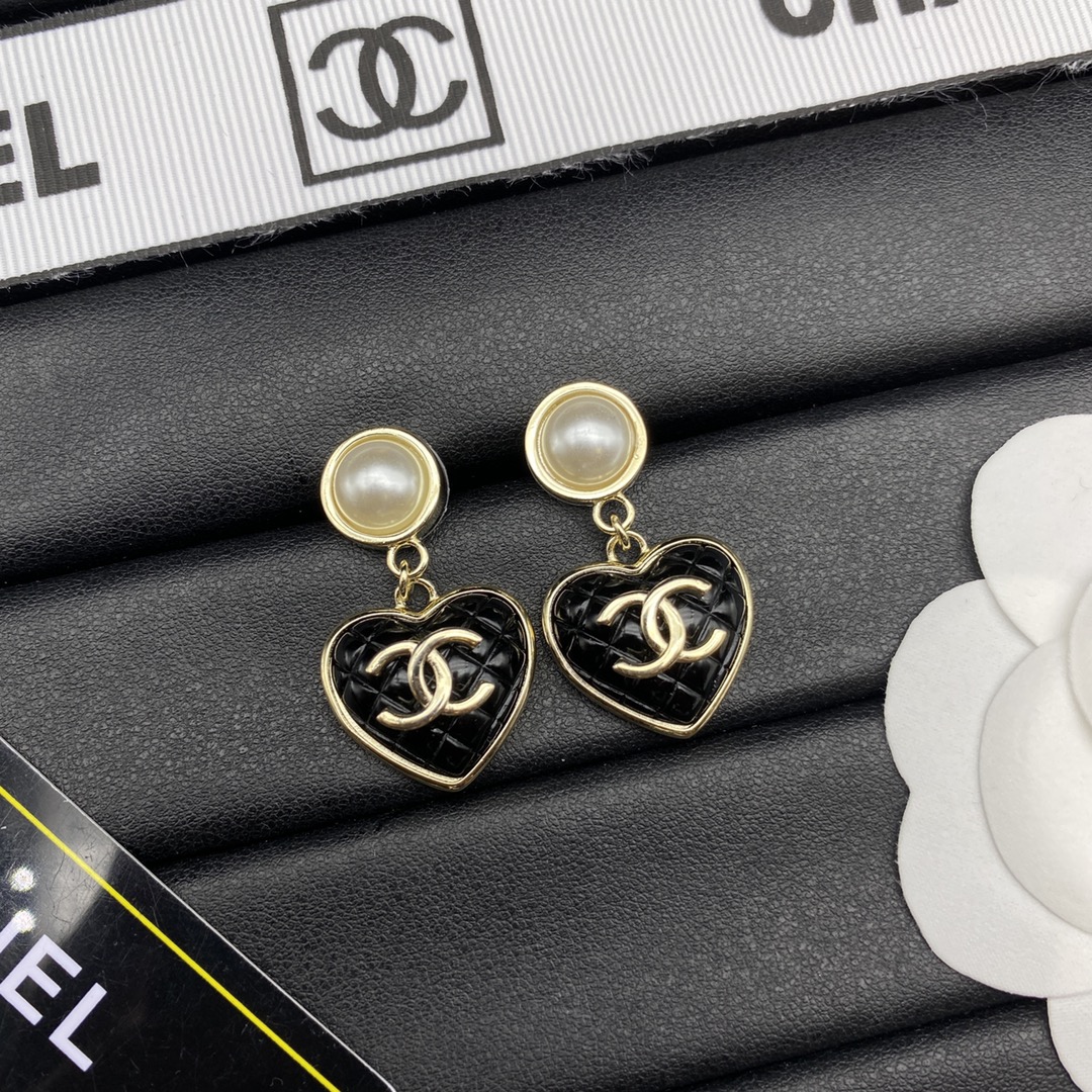 Chanel stud earrings