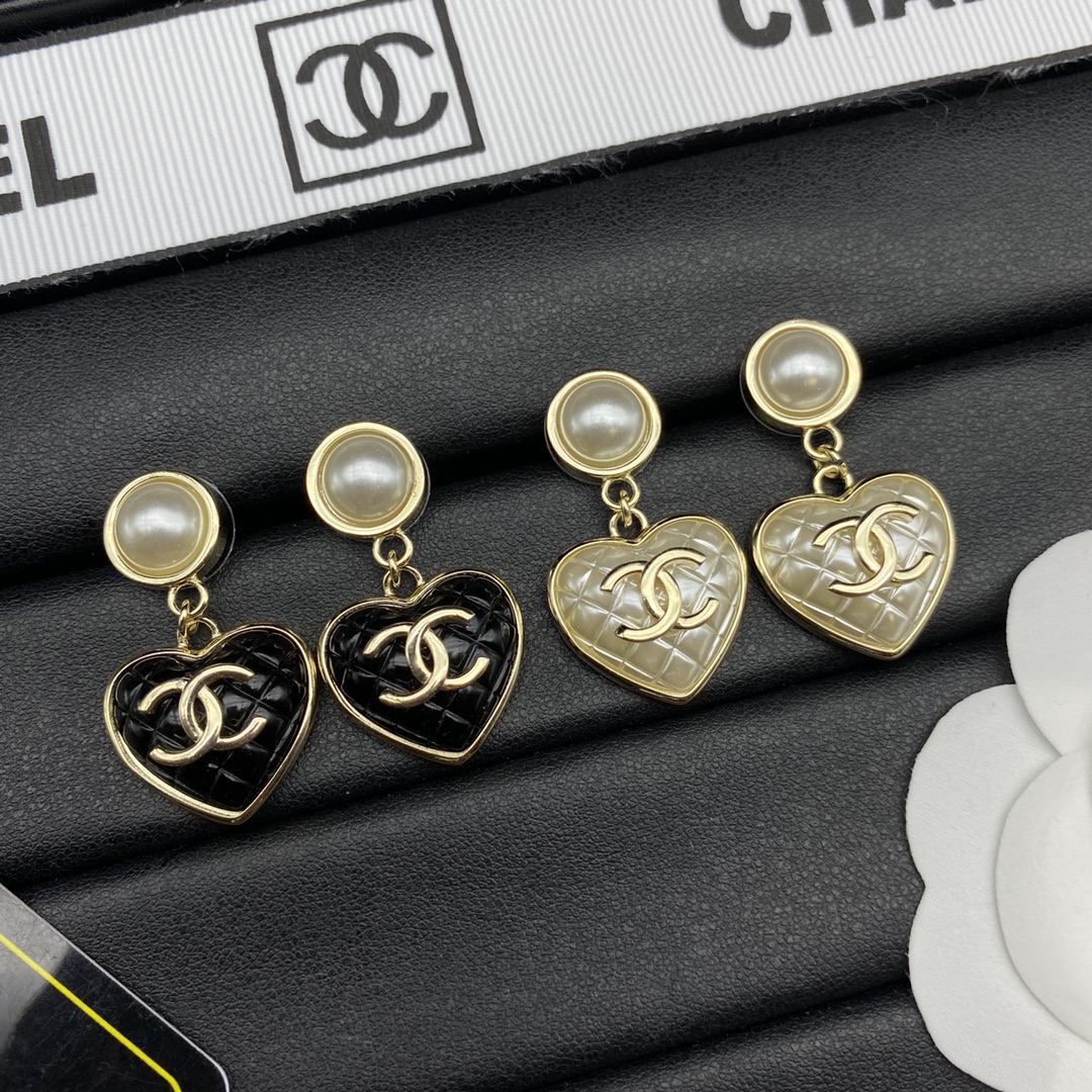 Chanel stud earrings