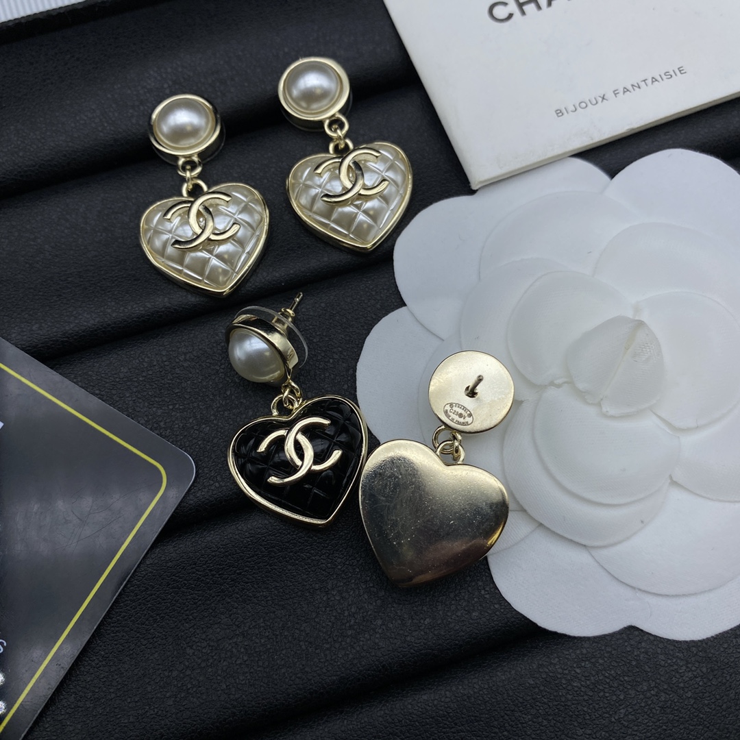 Chanel stud earrings