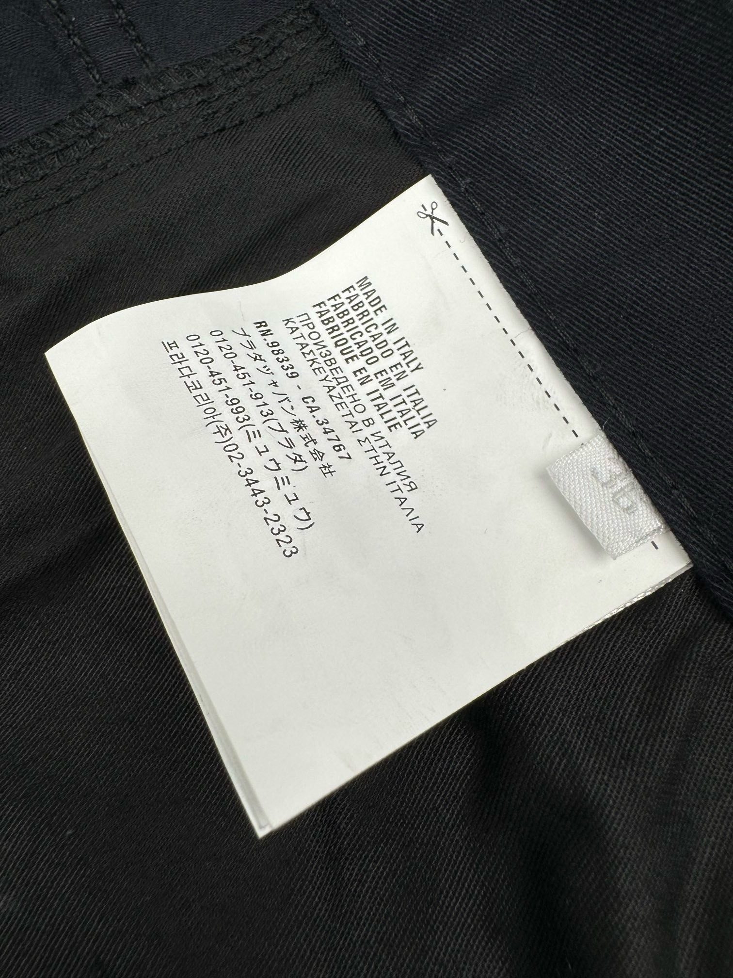 Prada Triangular Logo Utility Wear