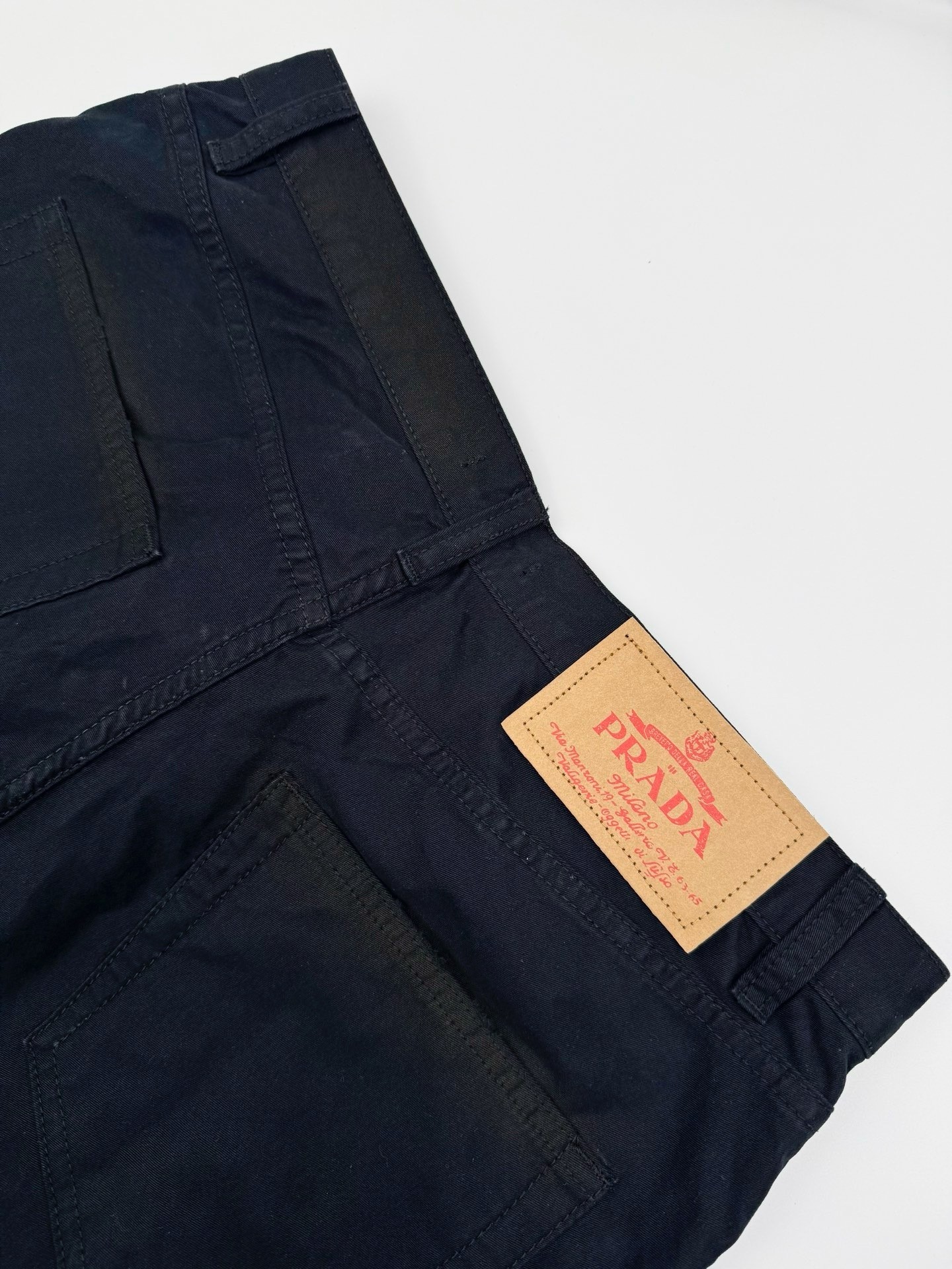 Prada Triangular Logo Utility Wear