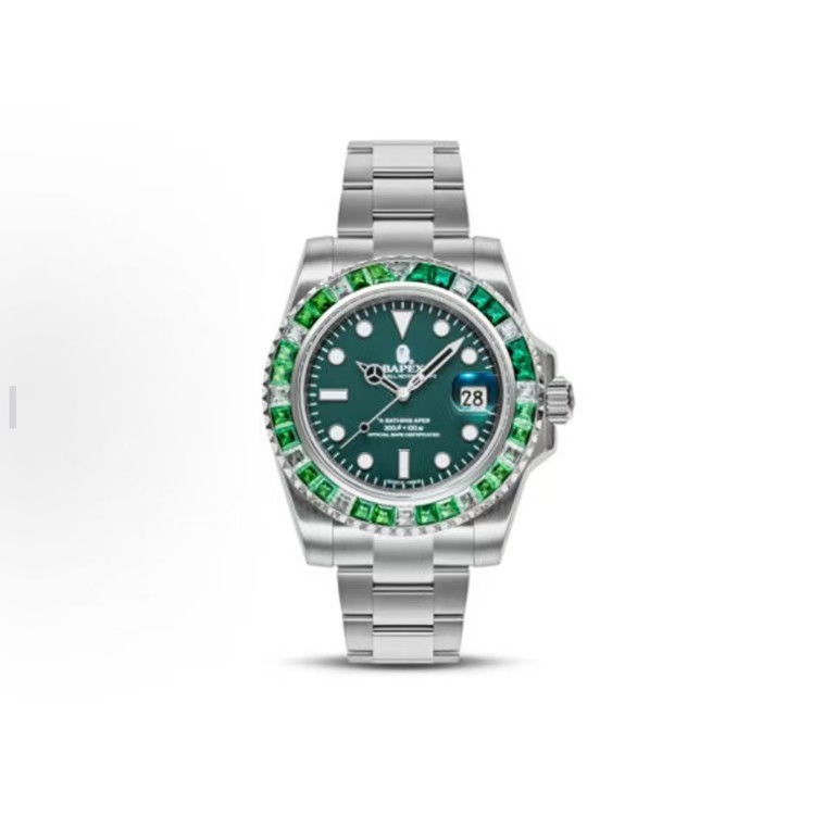 Rolex ROLEX Submariner series equipped with fully automatic imported Citizen 8215 mechanical movement Size 40*13mm Sapphire mirror Stainless steel strap Anyone can dress up beautifully