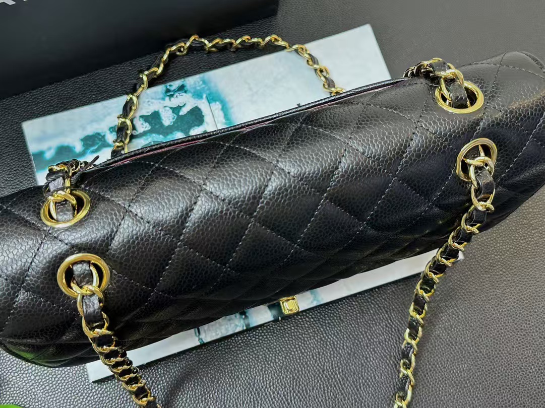 【NYC】8-96EGPJ-Black-gold 15.5 x 25.5 x 6.5CM