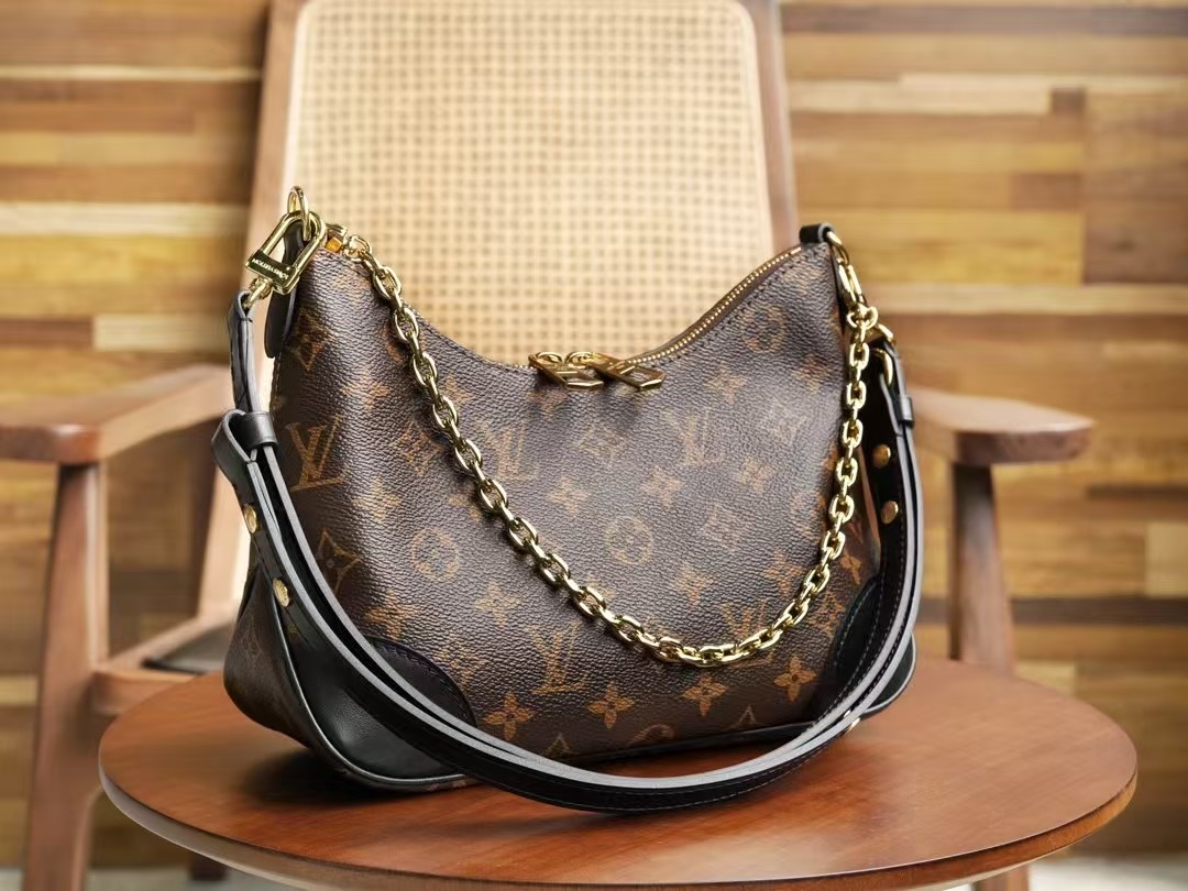 gg-550   Boulongne Croissant Bag (Black)