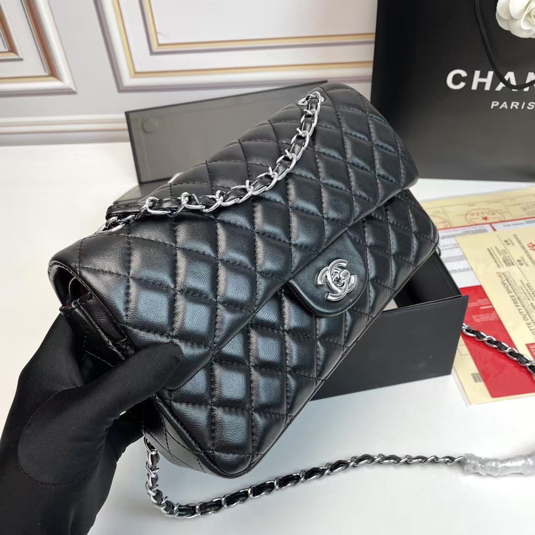 【NYC】8-96EGPJ-Black-sliver 15.5 x 25.5 x 6.5CM