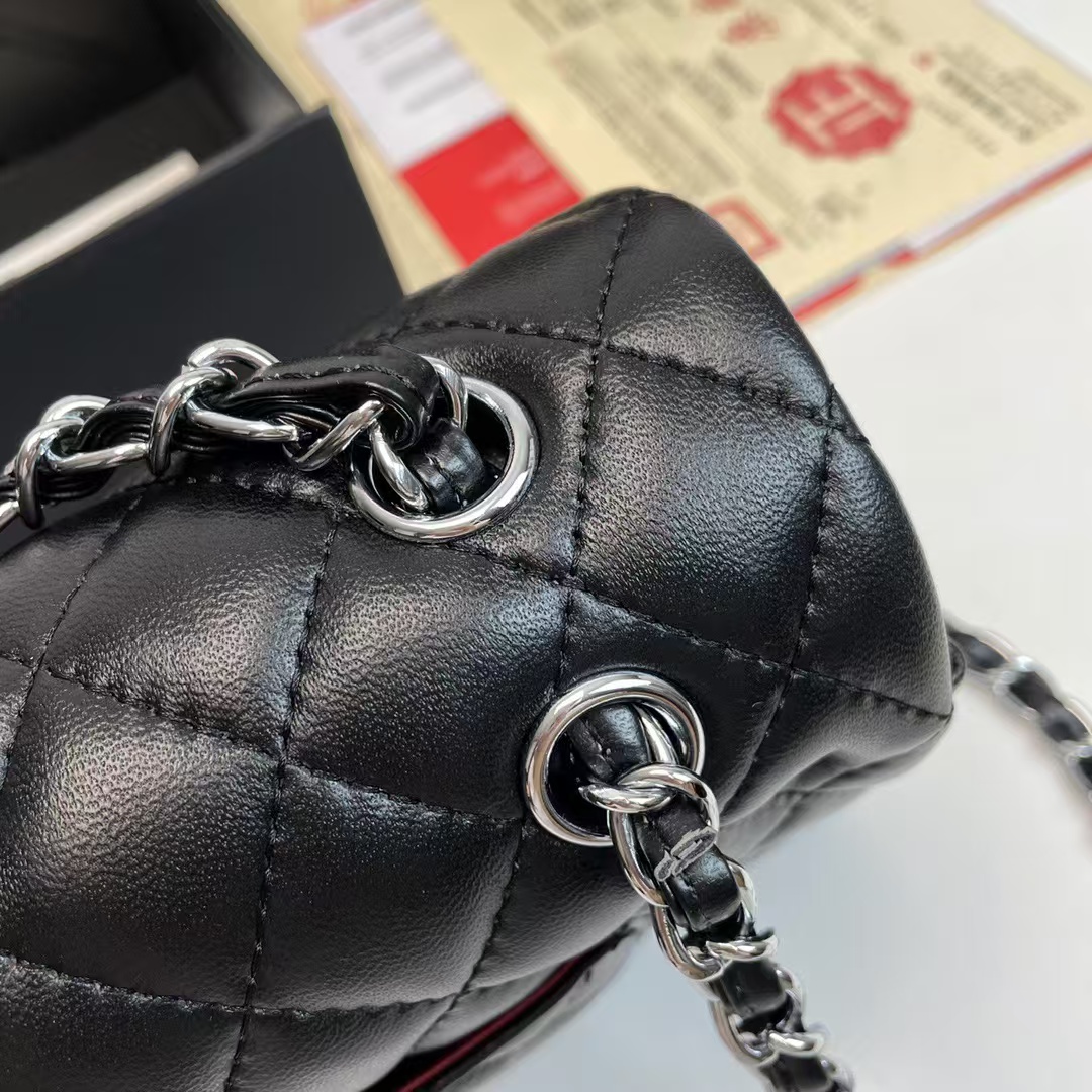 【NYC】8-96EGPJ-Black-sliver 15.5 x 25.5 x 6.5CM