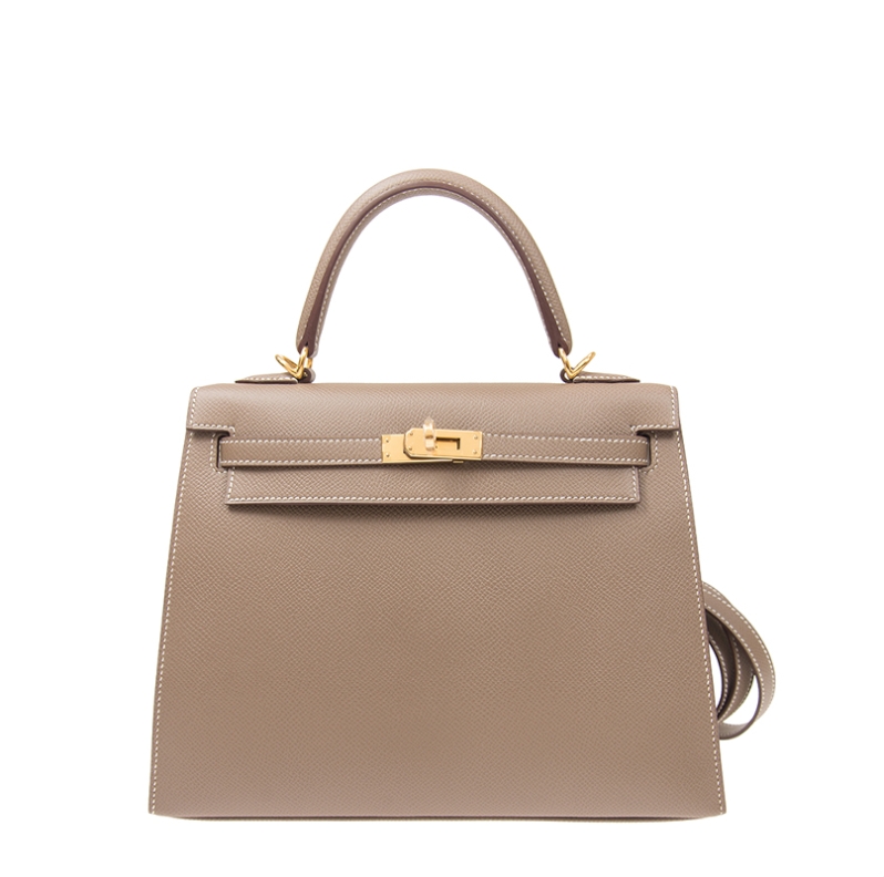Gray  Kelly Bag