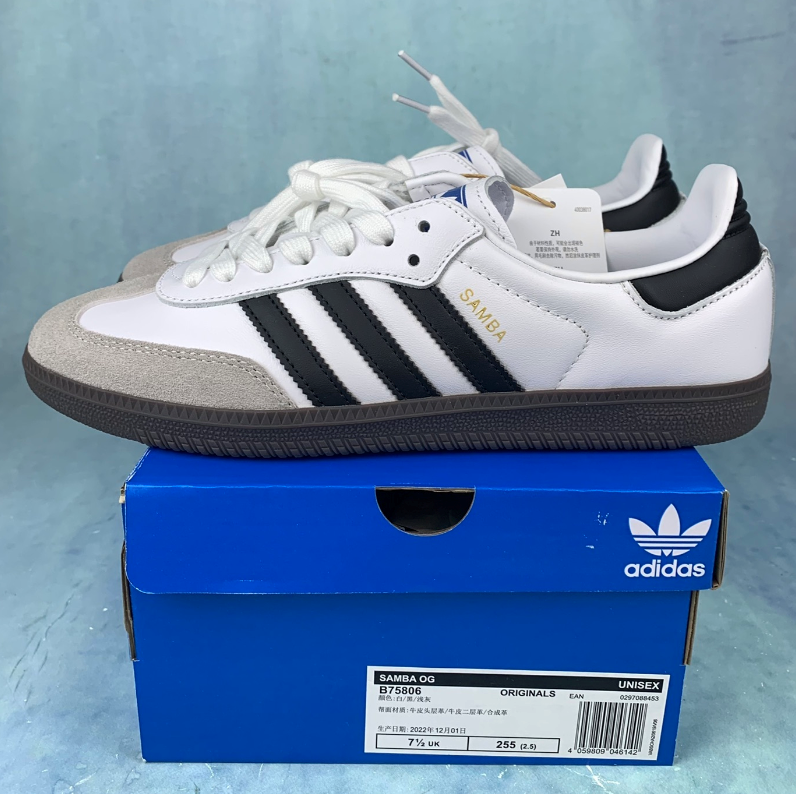 Originals Samba Vegan White Black B75806