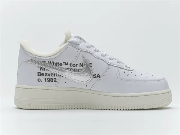 AO4297-100 OFF White X Air Force 1 ’07 Low Conplex Con
