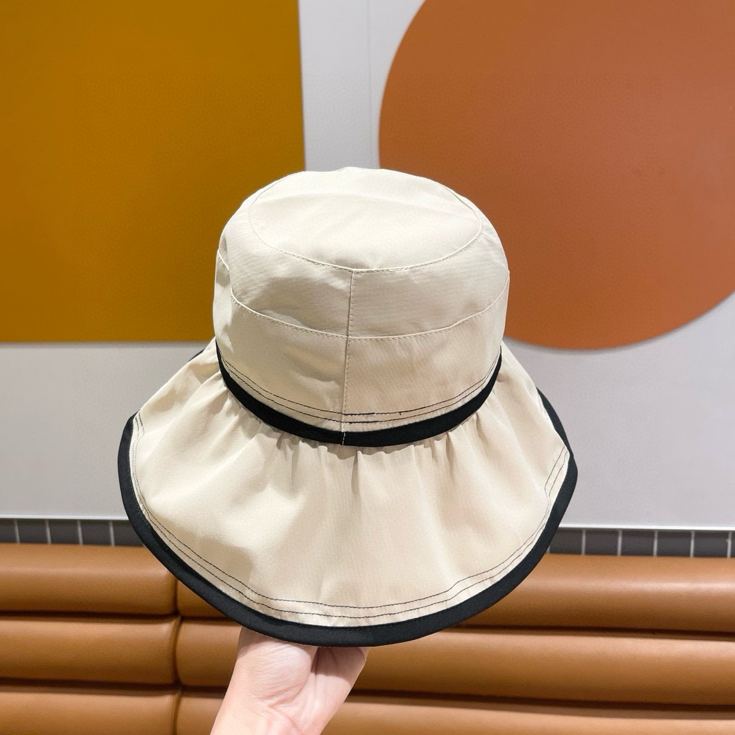 Chanel Big Hat Full Face UV Protection Fisherman's Hat Sunhat