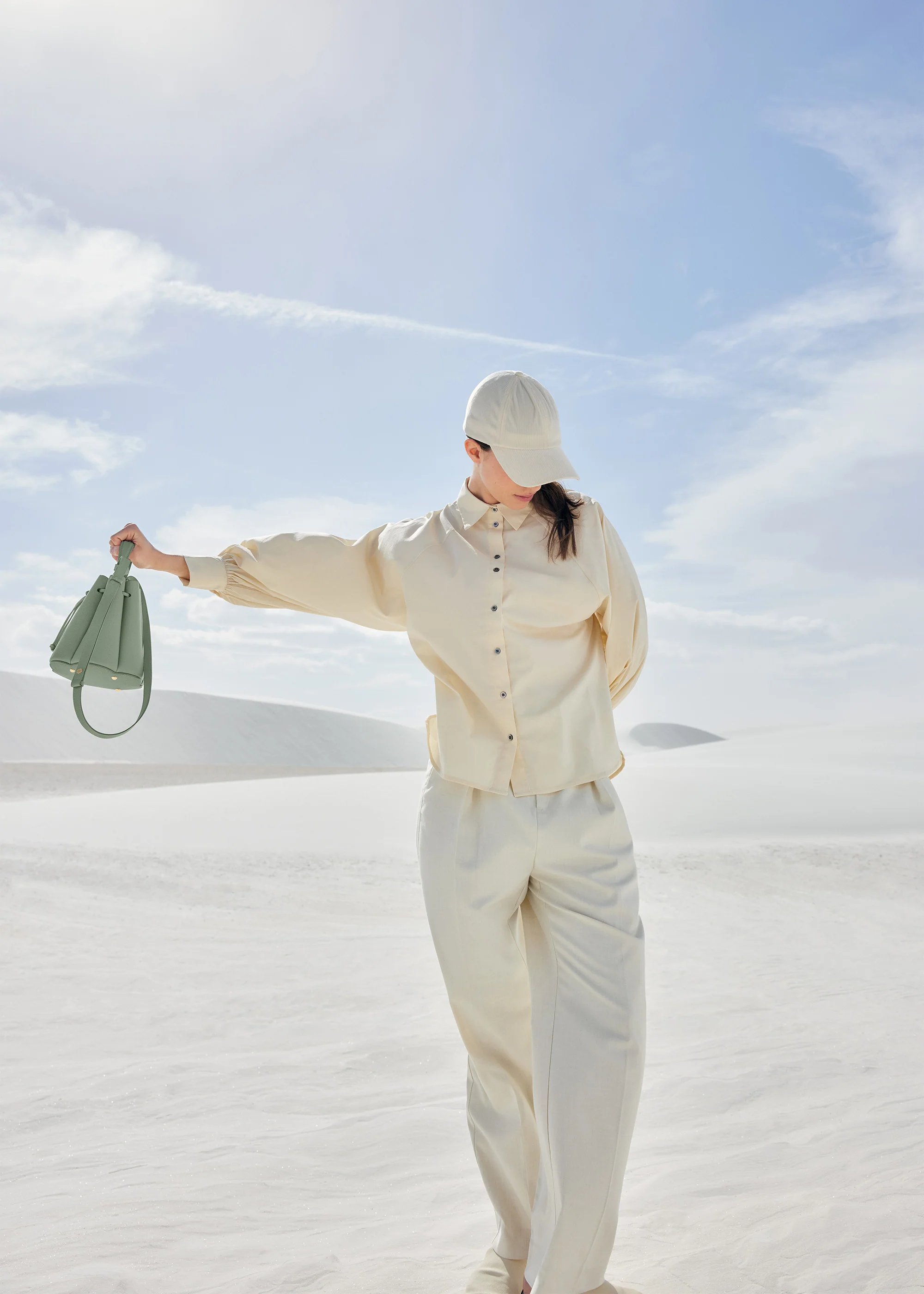 Polène Numéro Huit Mini - Textured Sage