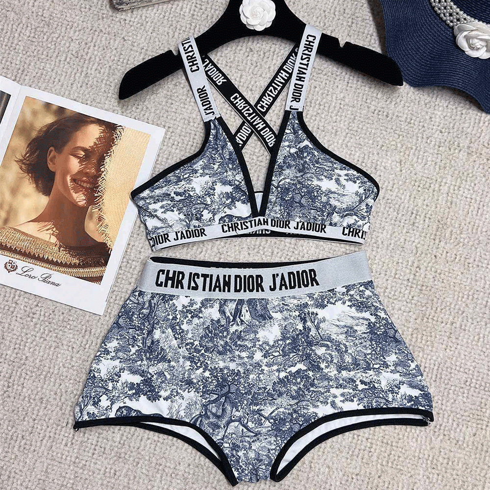 Dior Two-piece Swimsuit Swimwear