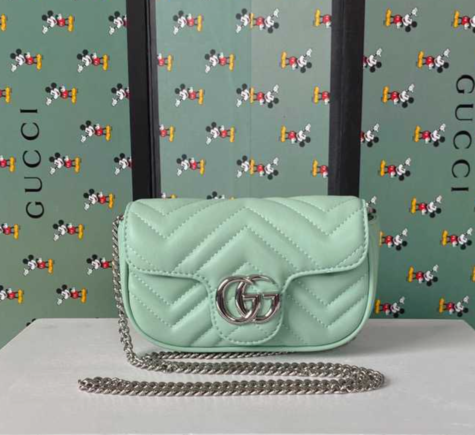 Gucci GG Marmont -Silver buckle