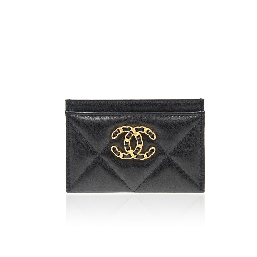 Chanel Sheepskin Card Holder