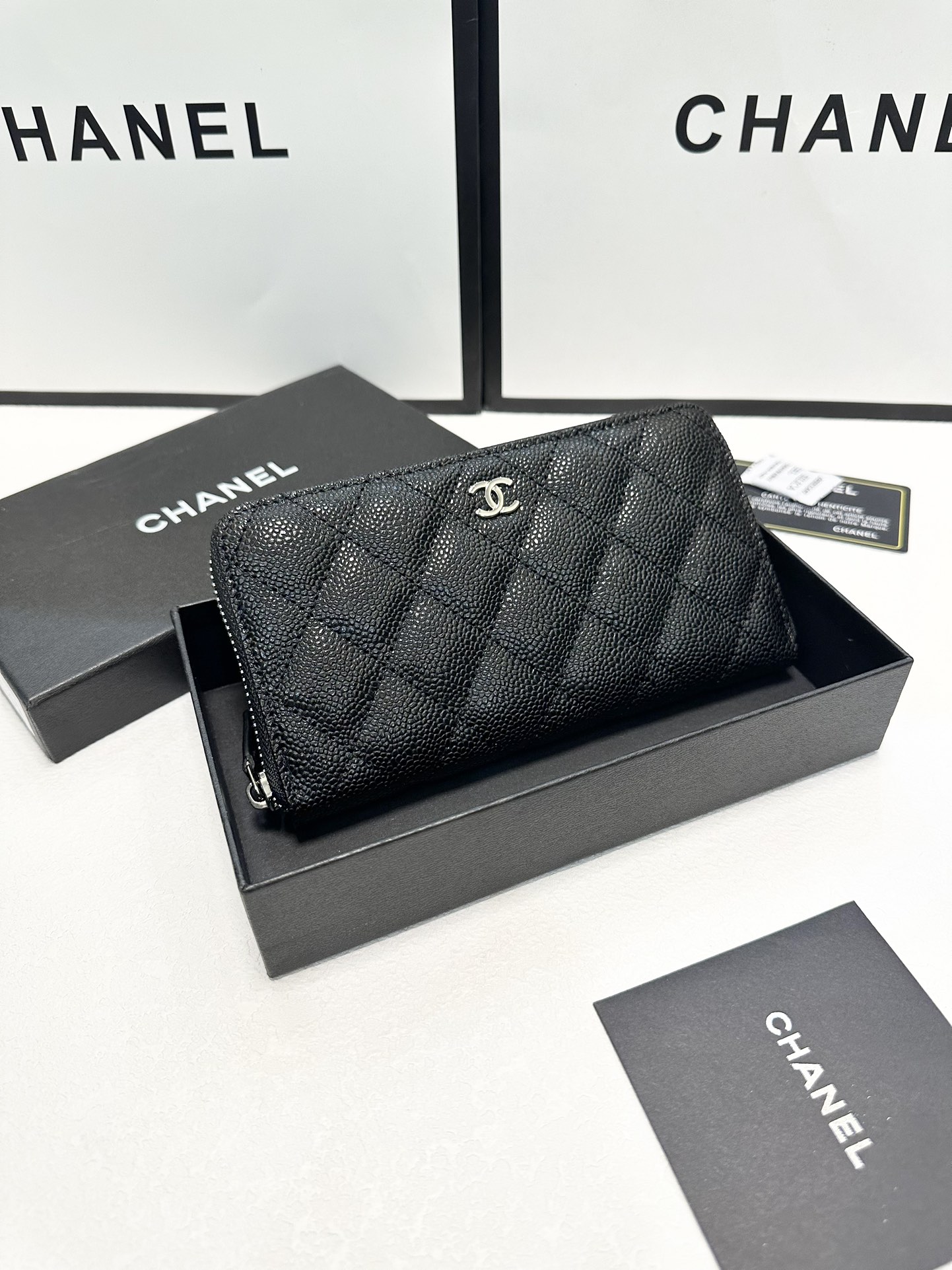 Chanel Classic Zipper Long Wallet