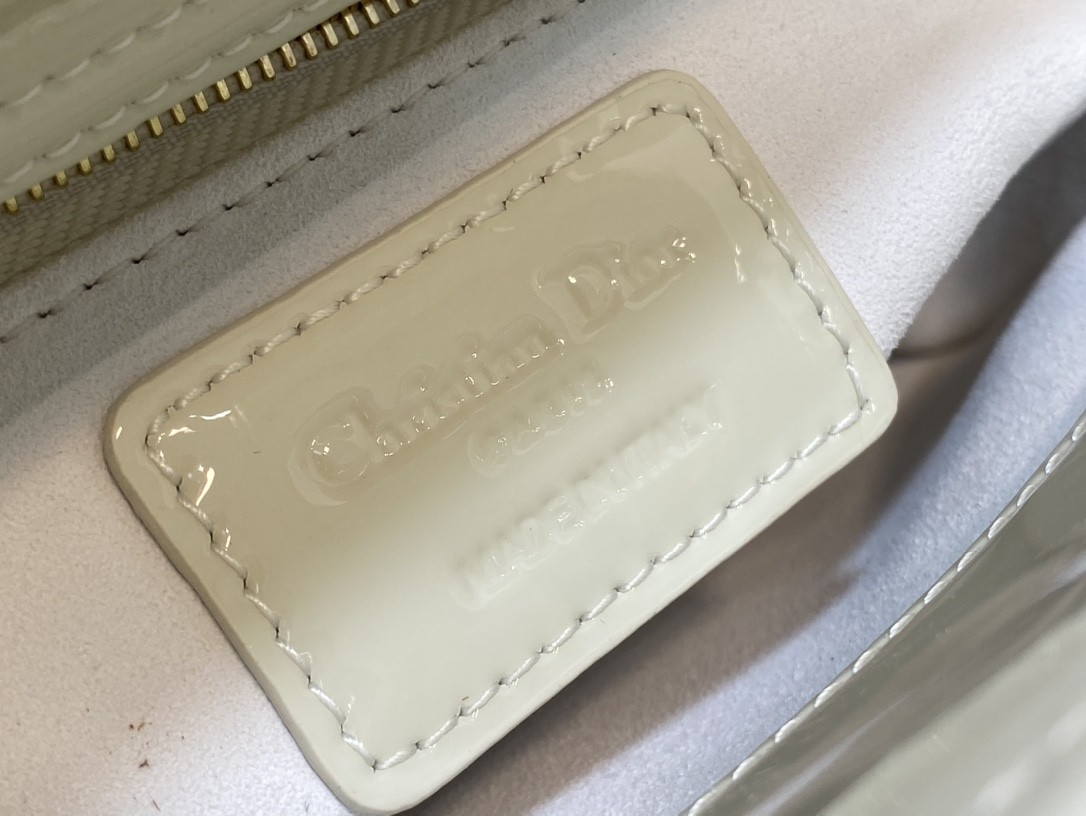 Dior Mini Lady Bag - Lacquered Calfskin