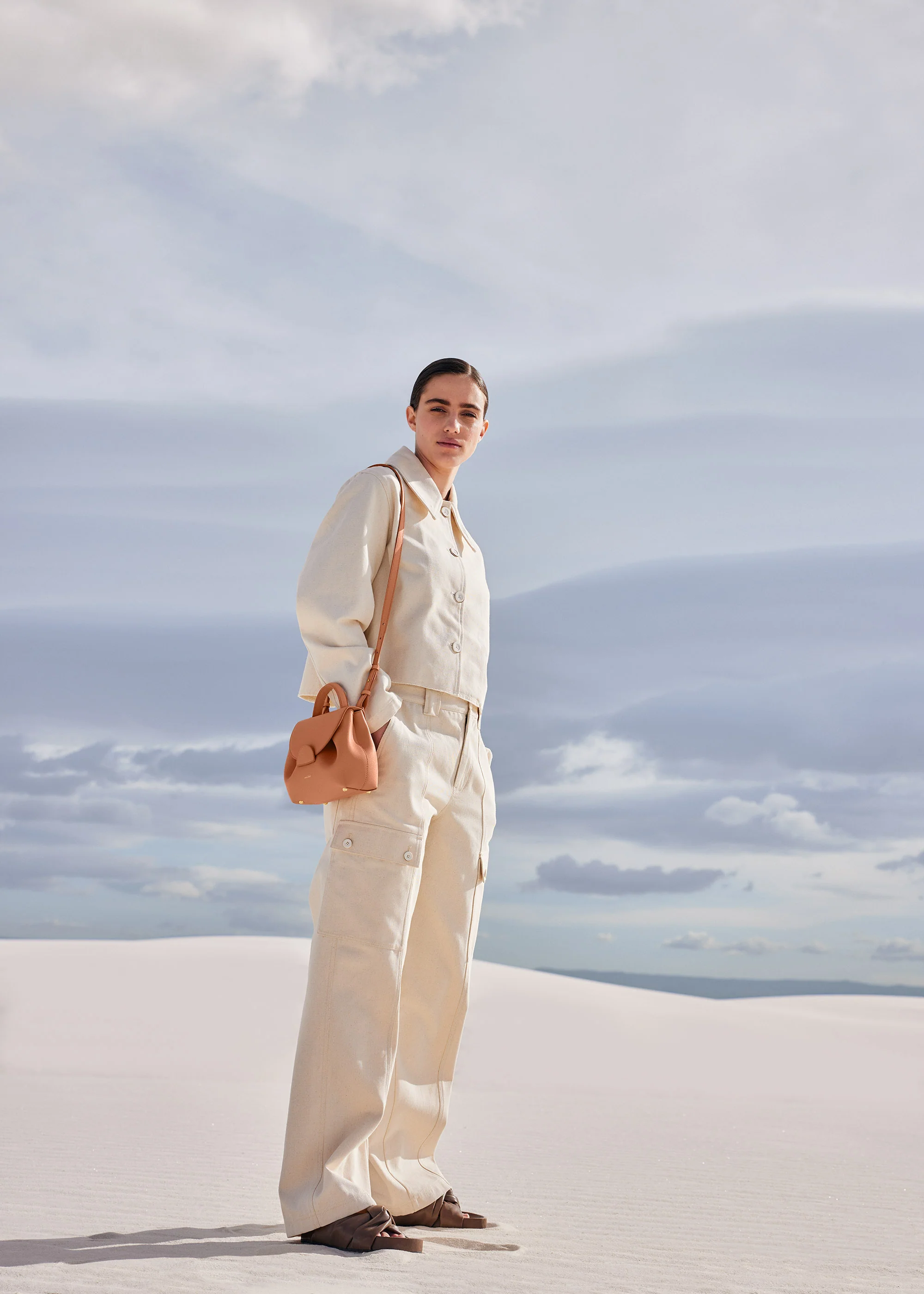 Polène Numéro Un Nano - Textured Peach