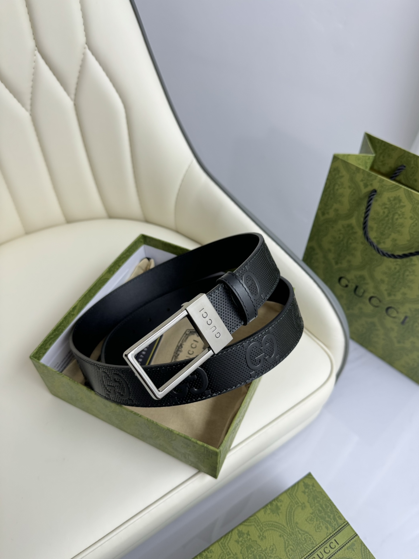 Gucci Leather Belts 1:1 Mirror Version