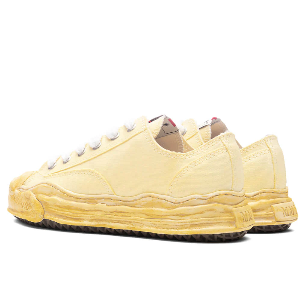 MIHARA YASUHIRO Hank Low Top Sneakers Garment Dye - White