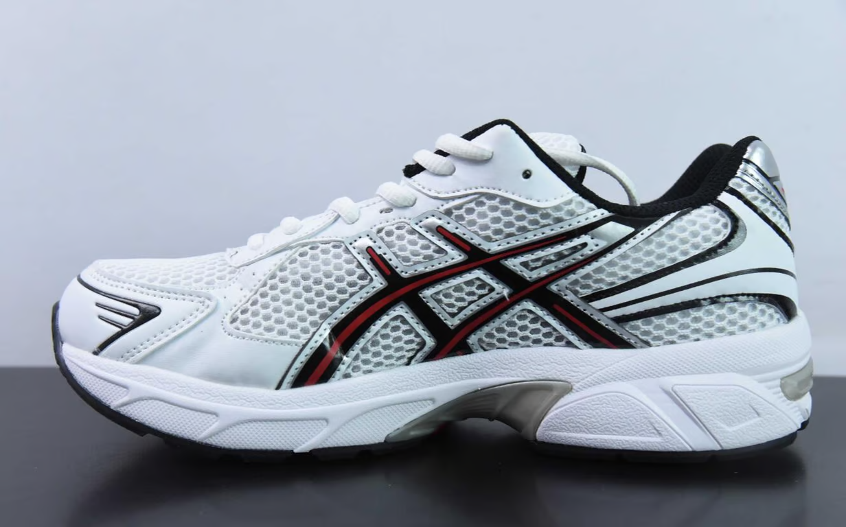 Asics Gel 1130 White Electric Red