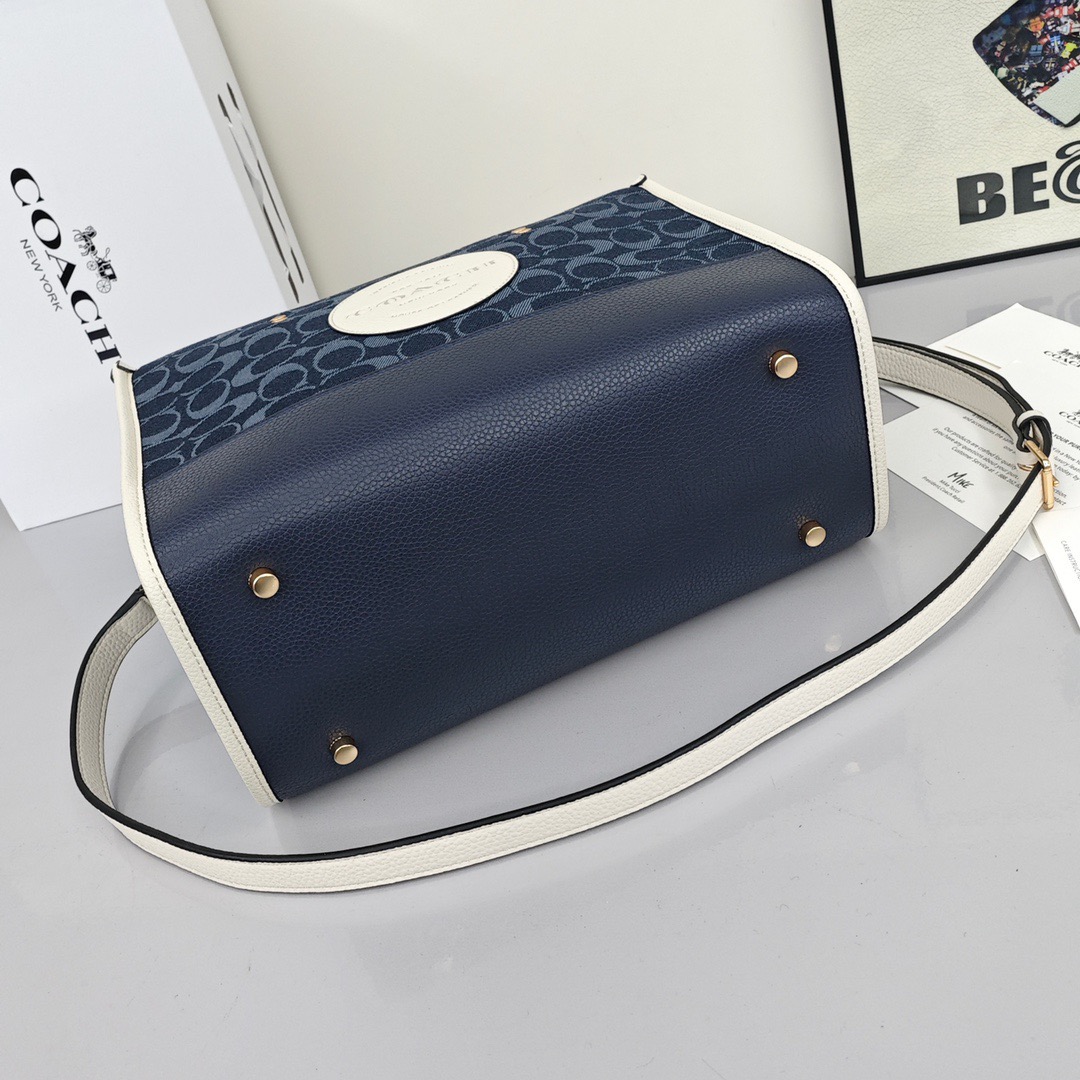 Coach canvas tote bag