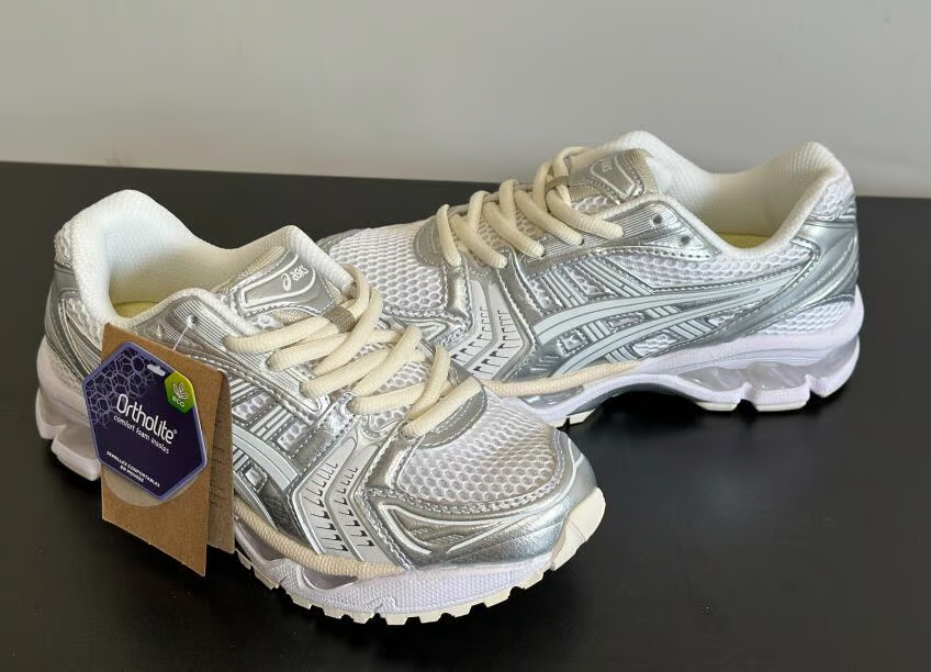 Asics JJJJound x Gel Kayano 14 Silver White