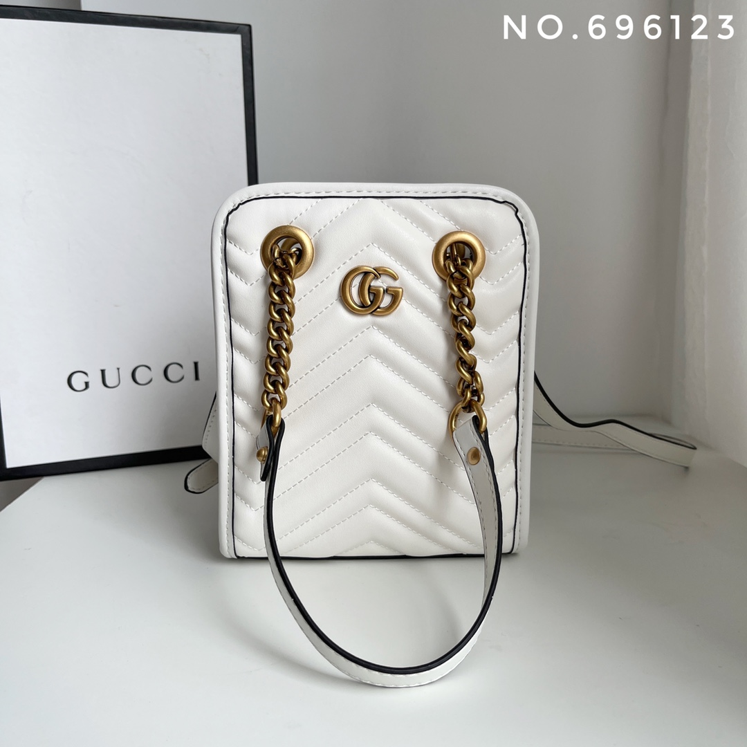 Gucci Marmont Leather Handbags