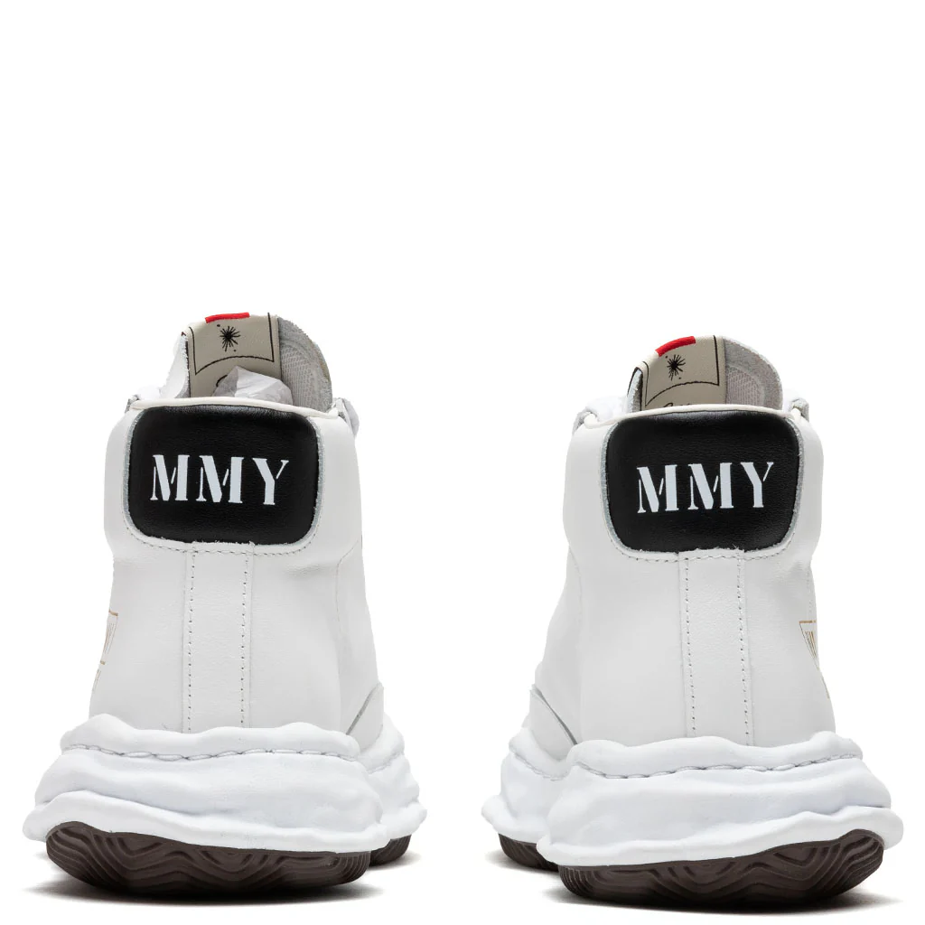 MIHARA YASUHIRO Blakey Hi Leather - White